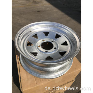 5x114.3 Chromfelgen 15x6 Rad Rand für Anhänger